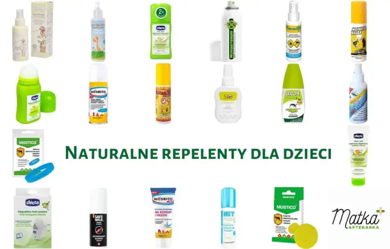 Naturalne środki, co odstrasza komary i kleszcze dla dzieci: spraye, roll-ony, plastry i urządzenia.